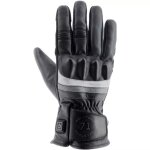 Gants chauffants helstons bora noir gris blanc