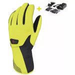 Gants chauffants macna spark rtx kit jaune fluorescent