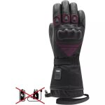 Gants chauffants racer heat 5 mixte noir bordeaux