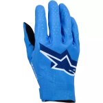 Gants cross alpinestars supertech mx bleu fonc bleu blanc