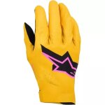 Gants cross alpinestars supertech mx or noir rose fluo