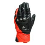 Gants dainese 4 - stroke 2 noir rouge fluo