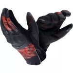 Gants dainese fulmine d - dry noir rouge Gants dainese fulmine d - dry noir rouge