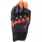 Gants dainese x - ride 2 ergo - tek noir rouge fluo