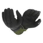 Gants enfant tucano urbano miky noir jaune fluo graphic