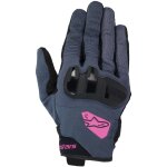 Gants femme alpinestars stella chrome noir asphalt violet Gants femme alpinestars stella chrome noir asphalt violet