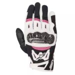 Gants femme alpinestars stella smx2 air carbon v2 noir blanc rose