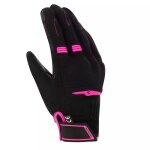 Gants femme bering lady fletcher evo noir fuchsia