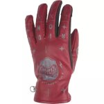 Gants femme helstons grafic eté bordeaux gris Gants femme helstons grafic eté bordeaux gris