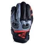 Gants five sf2 gris rouge