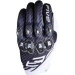 Gants five stunt evo2 fiber noir blanc