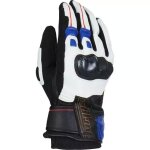 Gants furygan cordoba bleu perle rouge