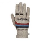 Gants helstons bora beige bleu rouge