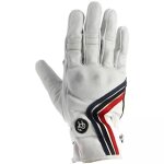 Gants helstons line blanc bleu noir rouge