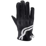 Gants helstons virage femme noir blanc Gants helstons virage femme noir blanc