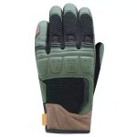 Gants racer ronin kaki noir beige