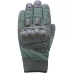 Gants racer shooter kaki marron