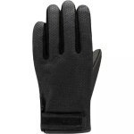 Gants racer tuxedo noir