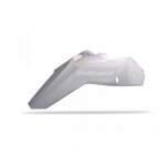 Garde - boue arrire et plaques latrales polisport blanc ktm