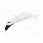 Garde - boue arrière + support de plaque avec feu ufo blanc yamaha wr250f Garde - boue arrière + support de plaque avec feu ufo blanc yamaha wr250f