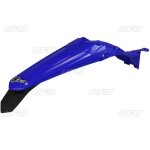 Garde - boue arrière + support de plaque avec feu ufo bleu yamaha wr450f Garde - boue arrière + support de plaque avec feu ufo bleu yamaha wr450f