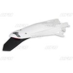 Garde - boue arrière + support de plaque avec feu ufo ktm exc exc - f blanc Garde - boue arrière + support de plaque avec feu ufo ktm exc exc - f blanc