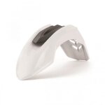 Garde - boue avant polisport supermotard sm line blanc