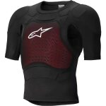 Gilet de protection cross alpinestars bionic plasma lt manches courtes noir blanc Gilet de protection cross alpinestars bionic plasma lt manches courtes noir blanc
