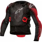 Gilet de protection enfant alpinestars bionic tech youth noir blanc rouge