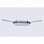 Guidon diam 22, 2mm avec barre renthal classic replica jimmy button argent / mousse noire