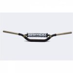 Guidon diam 28, 6mm avec barre renthal twinwall rc mini mx noir / mousse noire