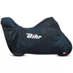 Housse moto bihr h2o + extrieur top case bulle haute (taille s)
