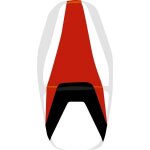 Housse de selle bagster honda cb1300 rouge noir blanc