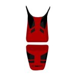 Housse de selle bagster honda cbf600 rouge noir