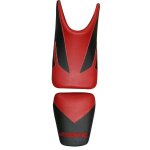 Housse de selle bagster honda cbr 125 rouge noir 2159a