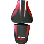 Housse de selle bagster honda cbr 600 rr rouge noir blanc