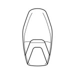 Housse de selle bagster yamaha mt - 01 blanc rouge argent noir Housse de selle bagster yamaha mt - 01 blanc rouge argent noir