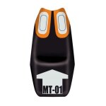 Housse de selle bagster yamaha mt - 01 noir orange argent Housse de selle bagster yamaha mt - 01 noir orange argent