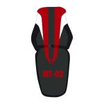 Housse de selle bagster yamaha mt - 03 noir rouge blanc Housse de selle bagster yamaha mt - 03 noir rouge blanc