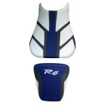 Housse de selle bagster yamaha yzf r6 bleu blanc anthracite blanc Housse de selle bagster yamaha yzf r6 bleu blanc anthracite blanc
