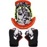 Intrieur complet casque ls2 mx437 evo orange fluo