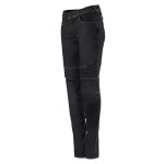 Jean femme alpinestars stella callie black waxed