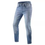 Jean rev'it piston 2 sk l36 bleu clair dlav