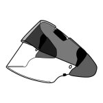 Kit arai pss avec visire solaire intgre sz - r vas frost black
