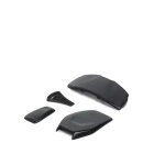 Kit bavette spoiler agv sportmodular carbon mat noir Kit bavette spoiler agv sportmodular carbon mat noir
