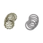 Kit de disques garnis et lisses newfren aprilia 125 moteur rotax 123 Kit de disques garnis et lisses newfren aprilia 125 moteur rotax 123