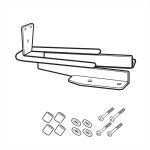 Kit fixation dosseret shad honda ctx700