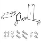 Kit fixation dosseret shad honda forza 125 / 300 / 350 / adv350