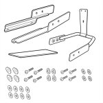 Kit fixation dosseret shad honda forza 125 / 350