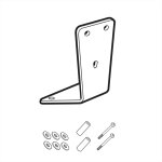 Kit fixation dosseret shad kymco x. town / grand dink 125 / 300i